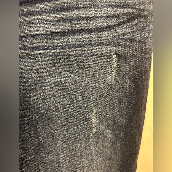 Express Mia Mid-Rise Boot Cut Jeans with frayed hem. Size 6R‎ - Picture 6 of 11